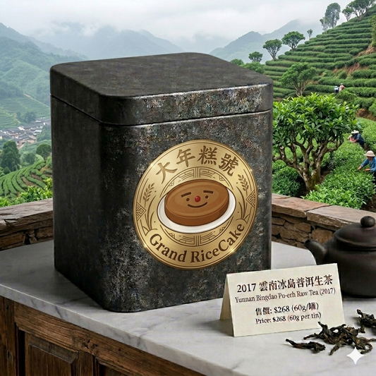 2017 雲南冰島普洱生茶